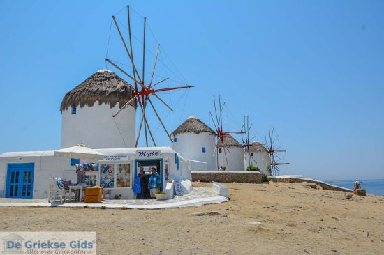 Windmolens op Mykonos